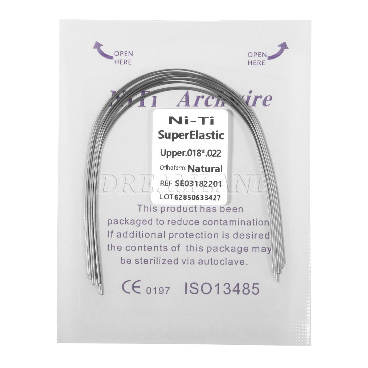 ETERFANT Dental Wires 10-Pack Dental Orthodontic Arch Wires ...