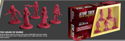 Star Trek Next Generation Klingon Away Team Duras Sisters (English Version)