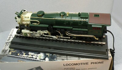 Crescent Train 1925 電話機 Vintage Crescent 1925 Locomotive Train Telephone Novelty