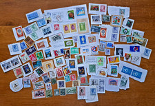 Lot von 100 Briefmarken von sehr alt bis neu haupts.Luxemburg + Deutschland