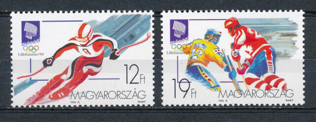 Hungary - Lillehammer Olympic Games MNH Sports Set (1994)
