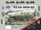 1/35 US WWII 6x6 Super Jeep - 35451  AMG !