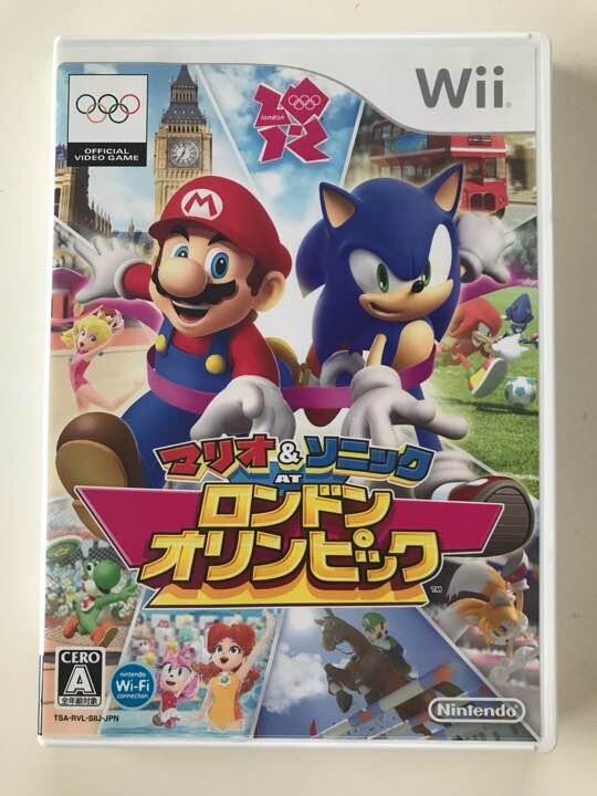 Mario & Sonic at the Olympic Games London olympic Nintendo Wii Japanese version
