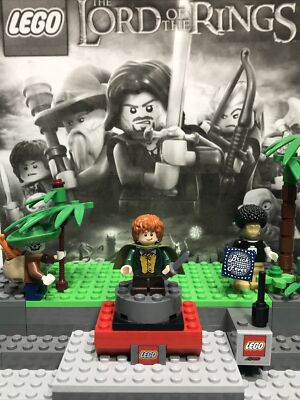 Lego Herr der Ringe Mini Figuren Sammlung Meriadoc Brandybuck Lor016 / 2012