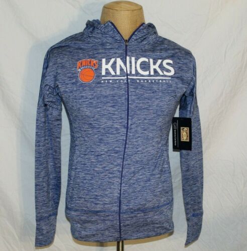 GIII Carl Banks New York Knicks femme M veste à capuche zippée complète basketball NBA - Photo 1/3