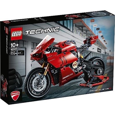 LEGO Technic Ducati Panigale V4 R 42107 Toy Block Present Bike STEM