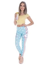 Unicorn Stars Leggings - One Size - 8/10/12. Fringoo