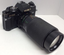 Minolta X-700 MPS 35mm Film SLR Camera Black Body w/ Sears 202.7377800 Lens
