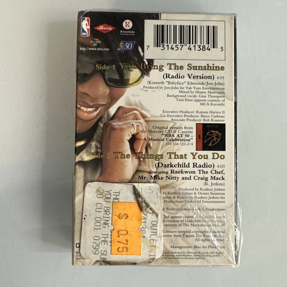 Gina Thompson You Bring The Sunshine (Cassette) Single New Sealed - Image 2 of 2