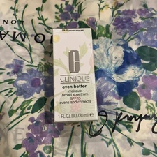 Clinique Even Better Make Up Spf 15 (CN 62 Porcelain) (30ml) Sealed