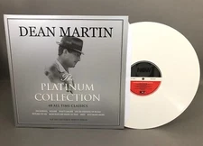 DEAN MARTIN THE PLATINUM COLLECTION 2016 UK 3 LP COOL WHITE VINYL RECORD SET NM!