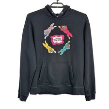Billionaire Boys Club Ice Cream Mens Running Dogs Hoodie Size 2X Black Logo