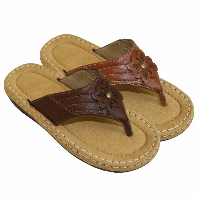 8565-BR Brown, Shaboom, Women's Brown Comfort Thong Sandal | eBay