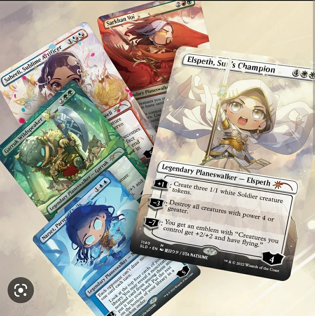 1x MTG Secret Lair Li'l'er Walkers Traditional FOIL Sealed *FREE Shipping*