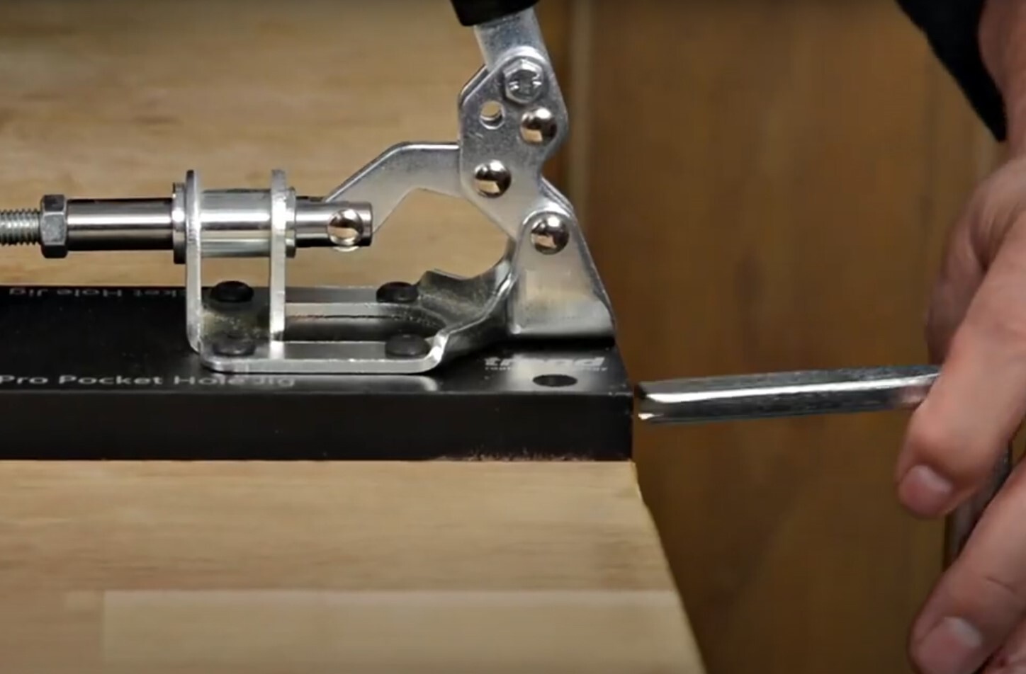 Trend KWJ/P/TCL Worktop Pro Jig Track F Clamps TBar Clamp Adjustable