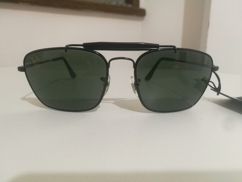 Ray BAN OLIMPIC VINTAGE OCCHIALI DA SOLE AVIATOR baucsh \u0026 LOMB modello  W1712 COLORE NERO | eBay