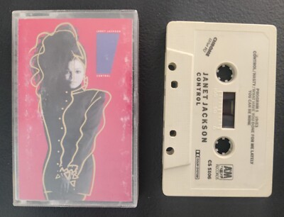 Janet Jackson Control Cassette Tape 
