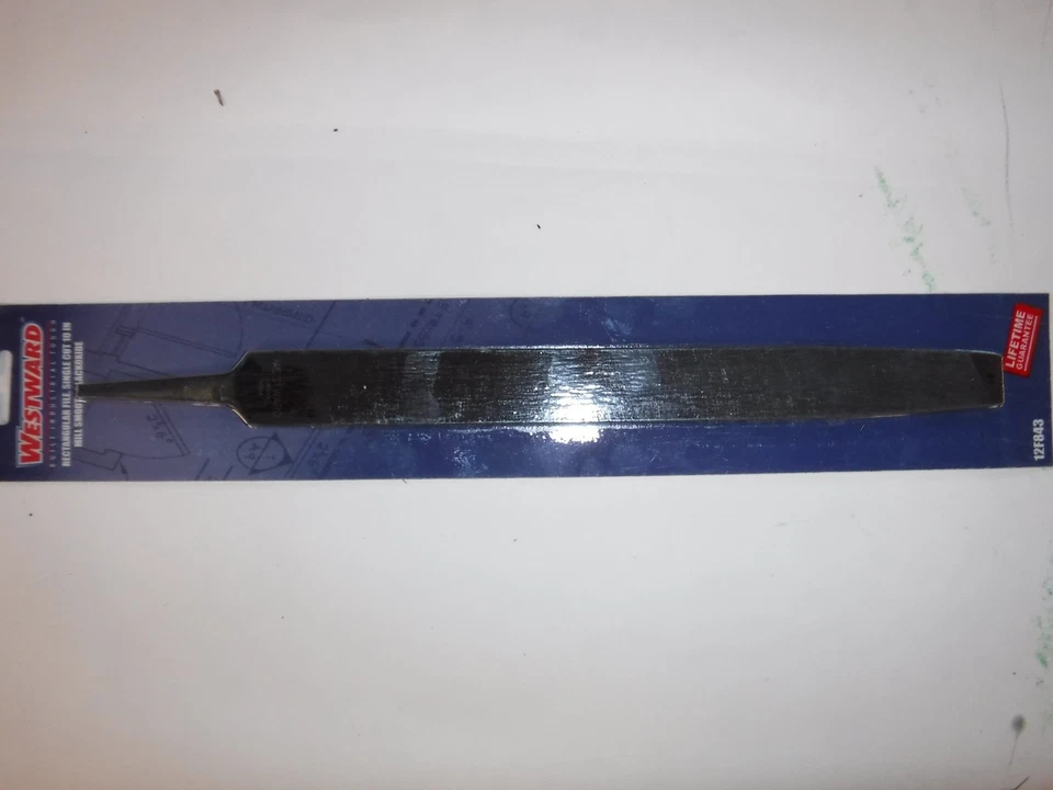 Westward 12F843 File, Single Cut, 10 In, 51/52 TPI (P) - Image 4 of 4