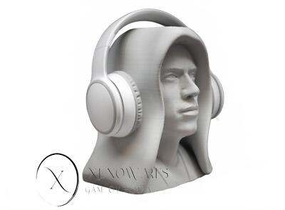 Robed Space Wizard Headphone Stand | Space Wars Headset Display | PC Free Ship