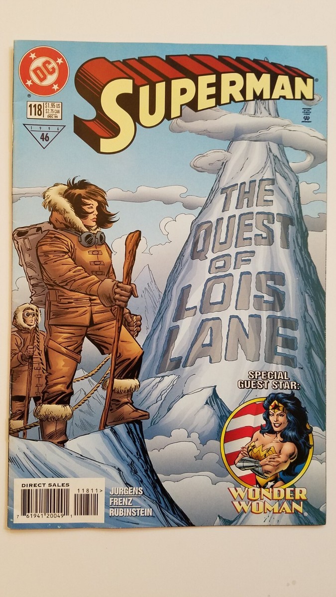 Superman The Quest Of Lois Lane #118 Dec 1996 DC Comics Wonder