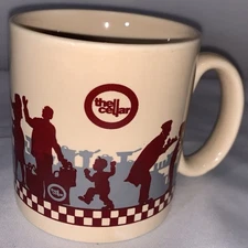 The Cellar Cafe (Macy’s) Coffee Mug By John Buck Made In England Cafe Scene