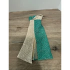 Vintage Barbie Teal Silver Serenade 3419 Metallic Gown Strapless Dress Flaw