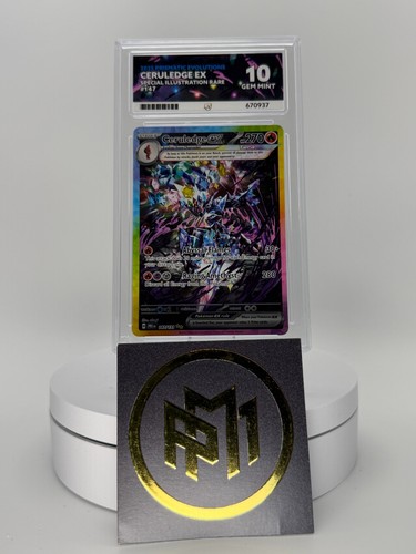 Ceruledge ex graded ACE 10 for sale on eBay