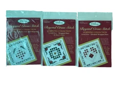 The Victoria Sampler Beyond Cross Stitch Level Five Assorted Christmas Lot of 3