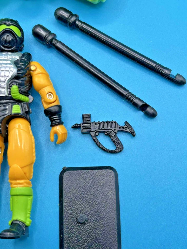 1994 GIJoe A Real American Hero COBRA BLACKSTAR ELITE SPACE PILOT Complete Mint - Image 4 of 4