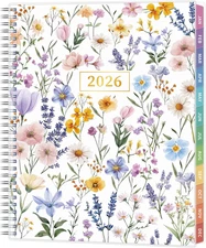 2026 Appointment Book, 30 Minutes-Hourly, Weekly ＆ Monthly Calendar Planner 2026