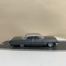 Greenlight California Lowriders 1964 Chevy Bel Air Impala Gray/Black 1:64 NM