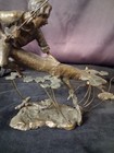 Mark Hopkins Bronze “Fishing Hole” 1997 Signed Limited Edition Sculpture — photo 3
