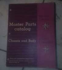 1956-1959 Lincoln Master Parts Book 1961 Catalog Md-8278-61