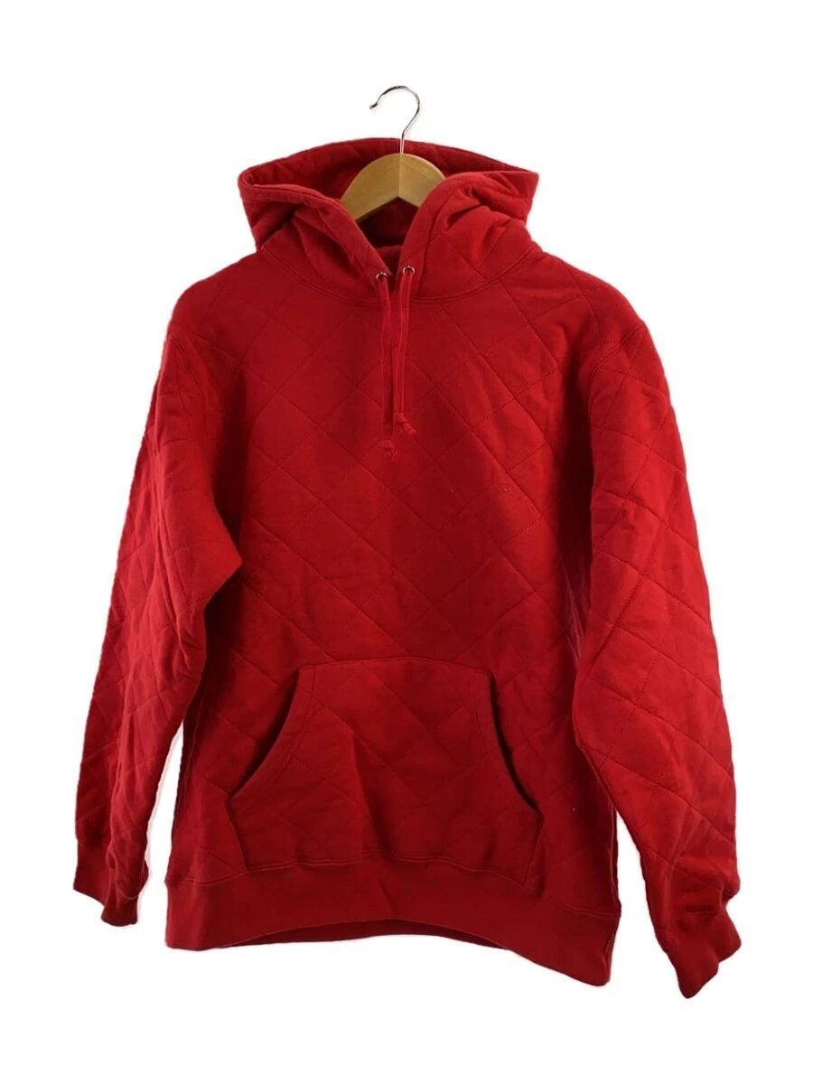 Sweat à capuche Supreme M coton rouge uni occasion
