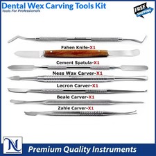 Stainless Steel Dental Carvers   Complete Wax Carving Instrument Kit