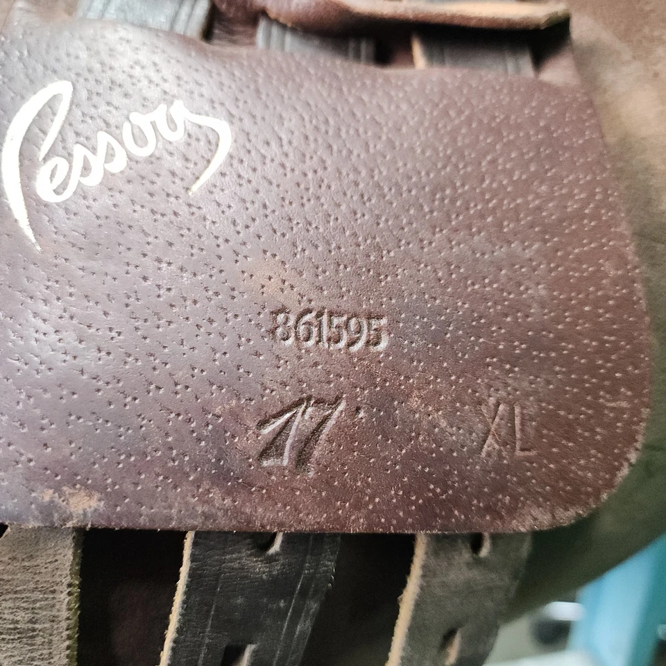 Sillín inglés de salto de contacto cercano Pessoa de 17" - XL Foto 2 de 4