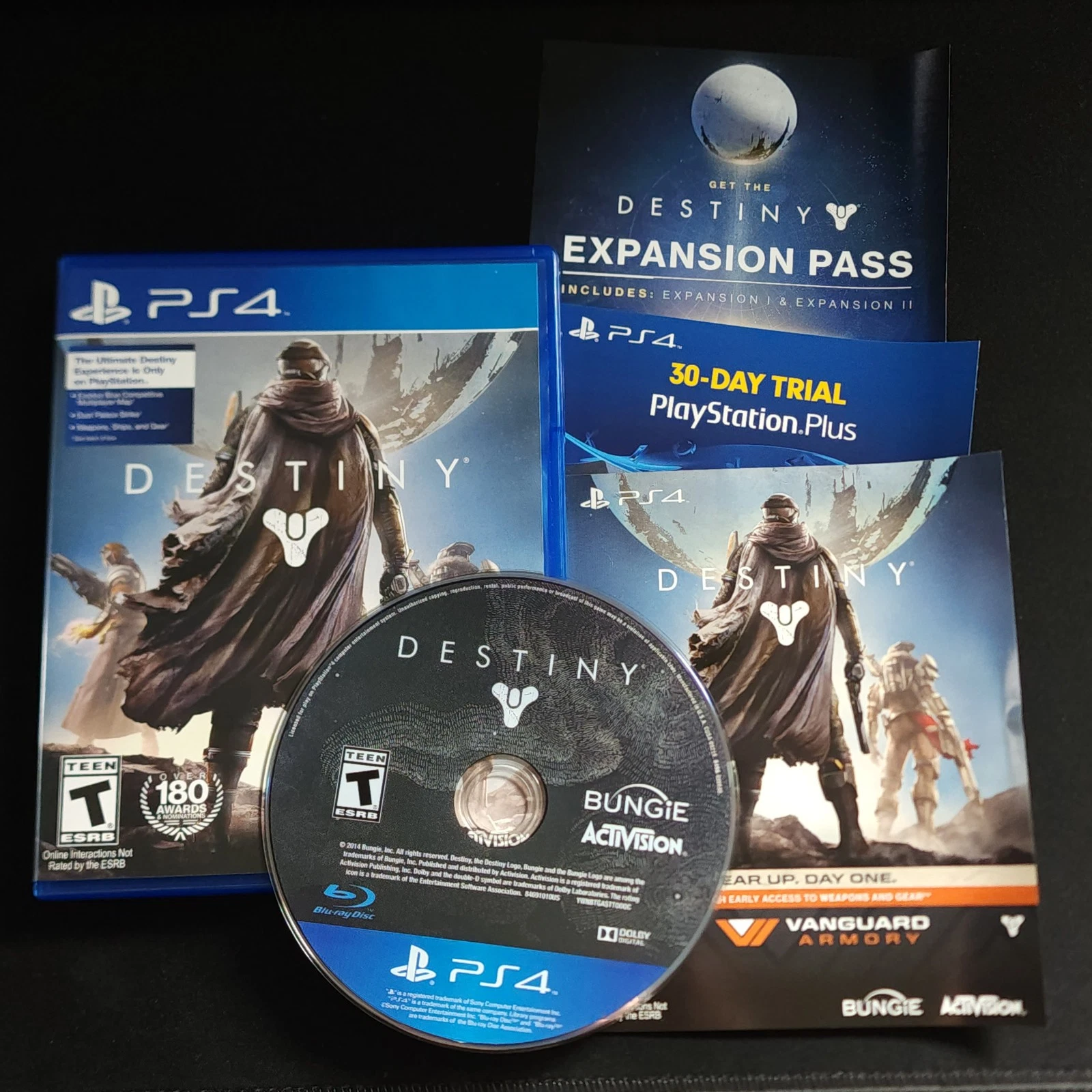 Destiny (Sony PlayStation 4 PS4, 2014) - Complete - CIB - Tested, Working