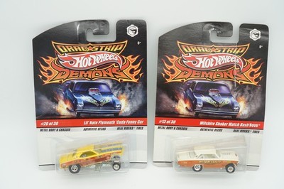 Hot Wheels Drag Strip Demons Lil Nate Cuda Funny Car Wilshire