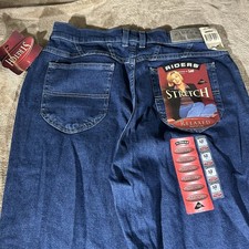 NWT Vintage Riders by Lee Women's Stretch Relaxed Tapered Jeans Size 12P
