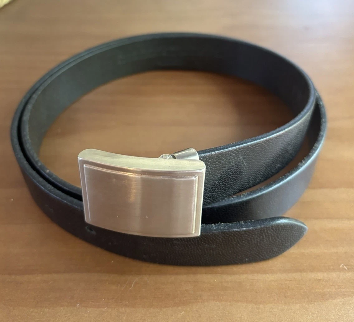 Leather Silver Vintage Belts for sale | eBay display picture 1