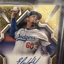 2025 Topps Tier One Breakout Autographs Edgardo Henriquez Auto RC /299 Dodgers