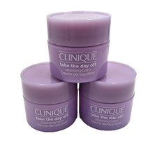 3 x Clinique Take The Day Off Cleansing Balm - 0.5 oz / 15 ml each - BRAND NEW