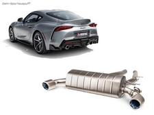 Akrapovic Slip-On Line Titan Sportauspuff Toyota GR Supra Typ A90