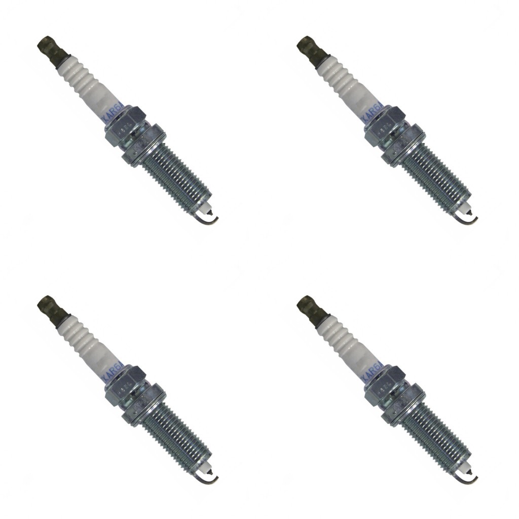 NGK For Nissan Equator 2009-2012 Spark Plug Double Platinum Box of 4 PLZKAR6A-11