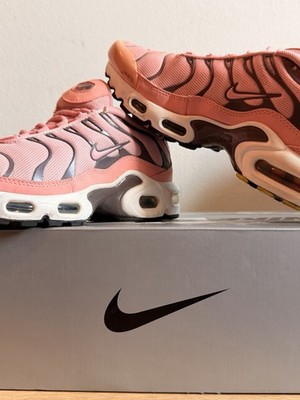 Nike Air Max Plus Sneaker EU 38 Rosa/Schwarz Mesh Low Top CD0609-601
