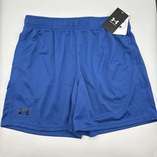 Under Armour Boys' Tech Mesh 5" Shorts Blue XL/YXL