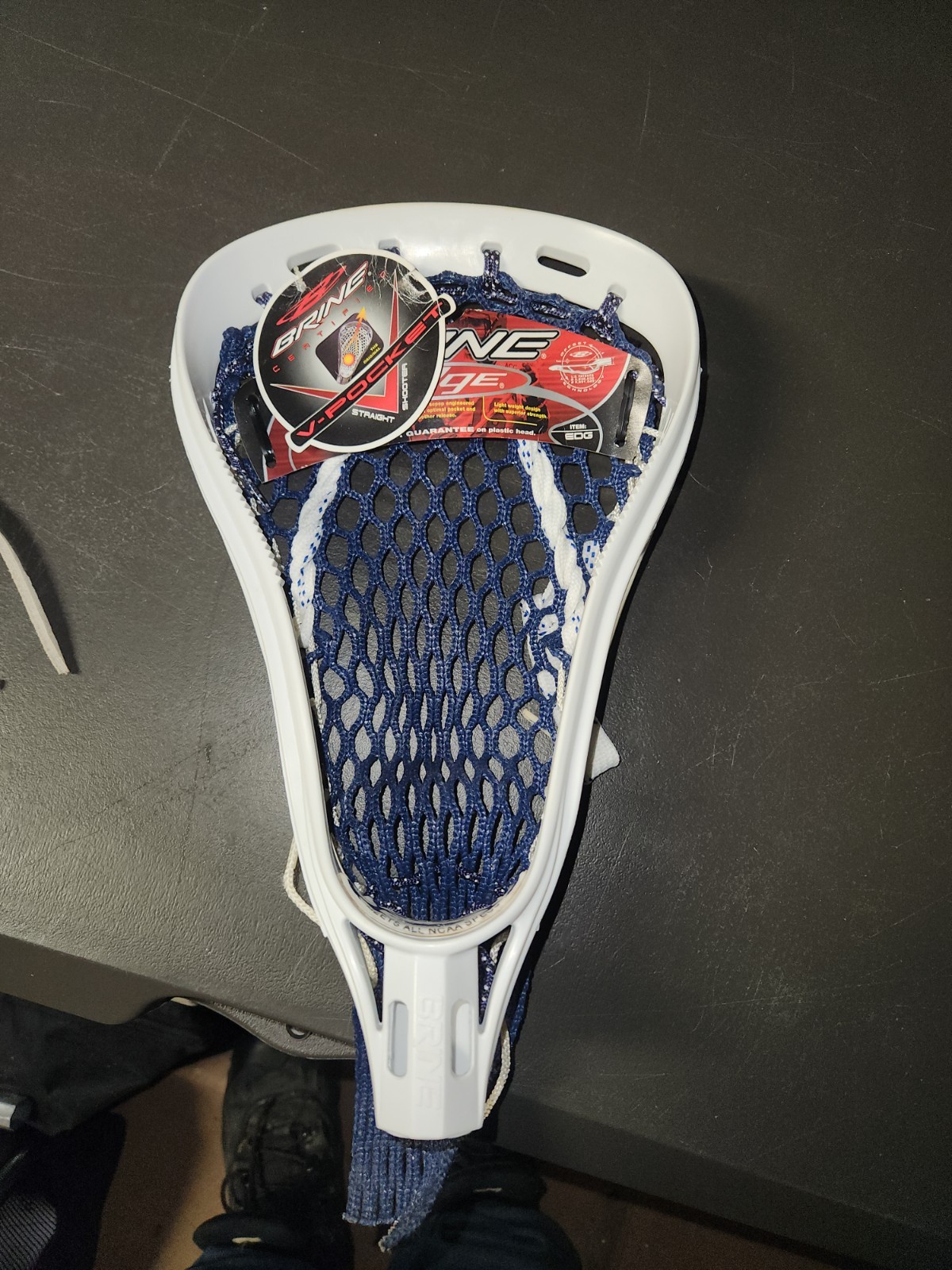 New Vintage Brine Edge Lacrosse Head With Tags Second Generation