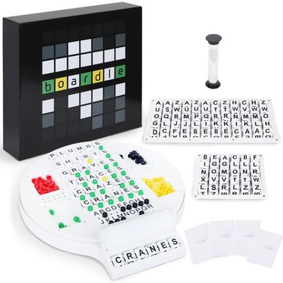   Wordle-Inspired Word Game Board for Adults, Families & Couples | 2-Player W...