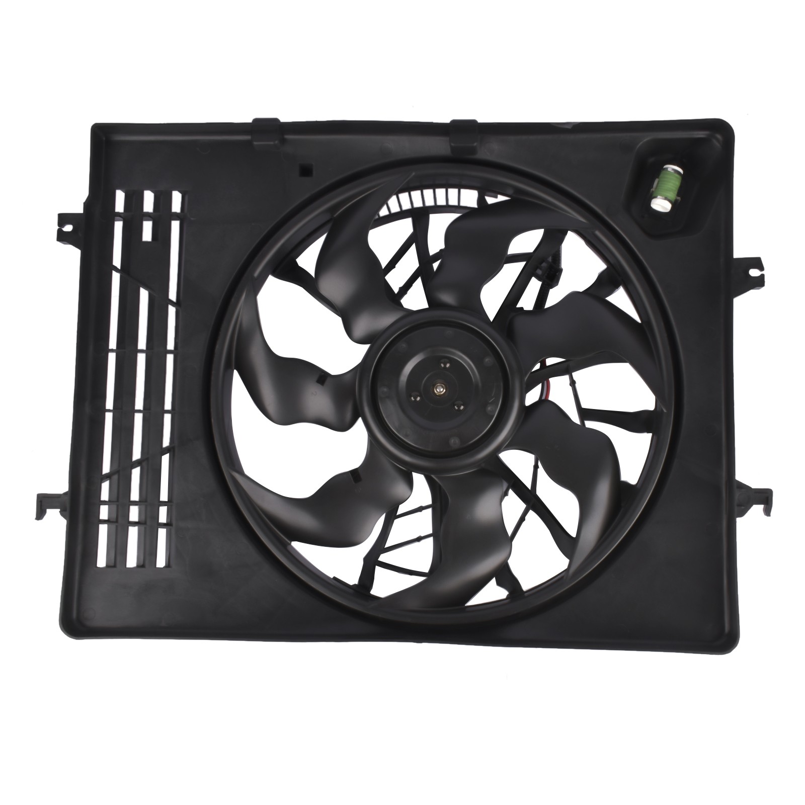 Radiator Cooling Fan Assembly Fits for 2017-2020 Kia Cadenza Sedan 3.3L V6 GAS