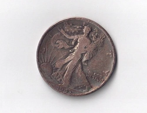 1943-P Walking Liberty Half Dollar - Very Good